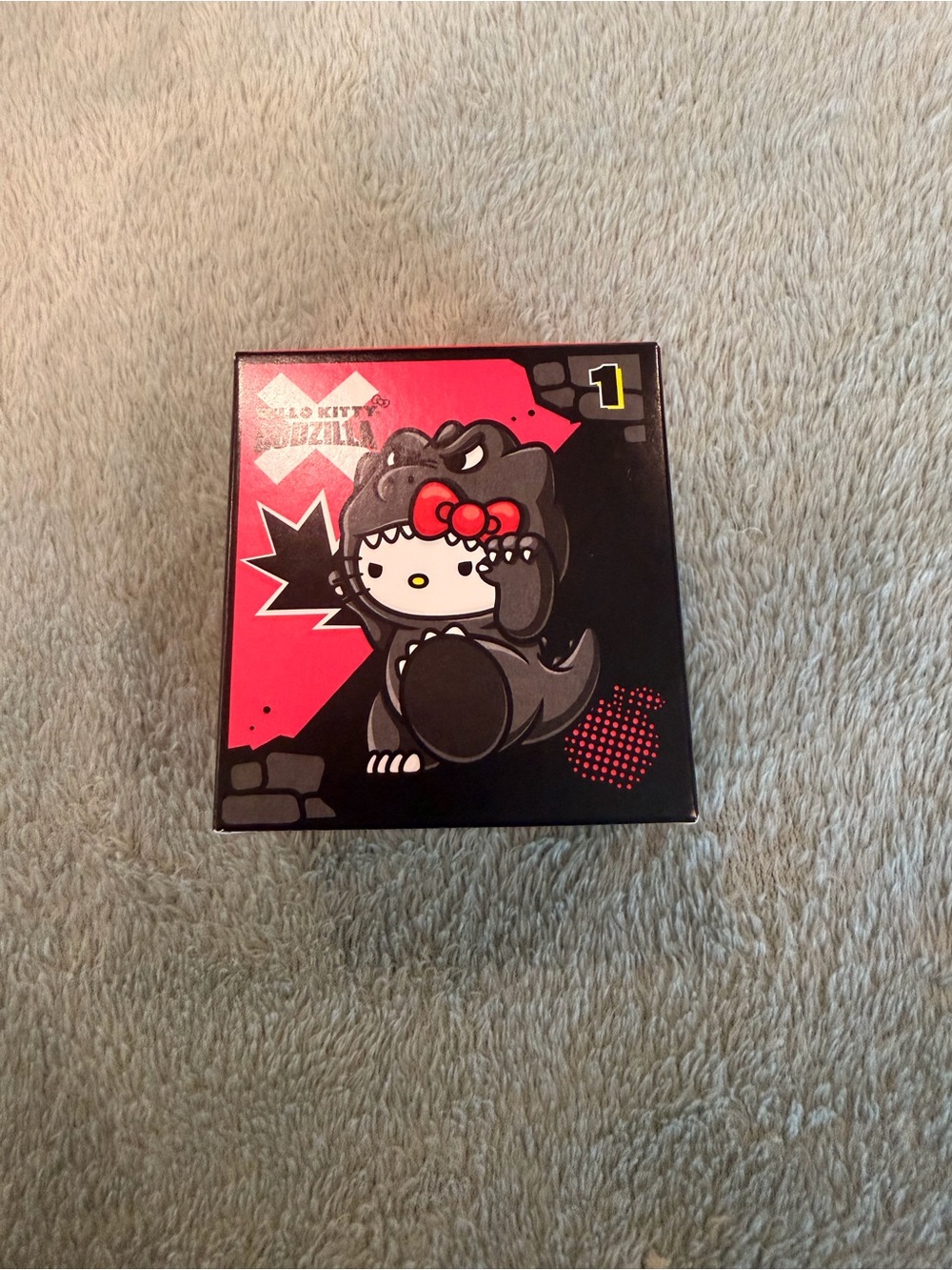 2026 McDonald’s Hello Kitty x Godzilla #1 Happy Meal Toy Sealed Box Sanrio